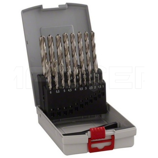 Bosch Pro Box HSS-R 19 шт 1–10мм